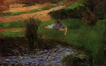 Paul Gauguin : Pond with Ducks